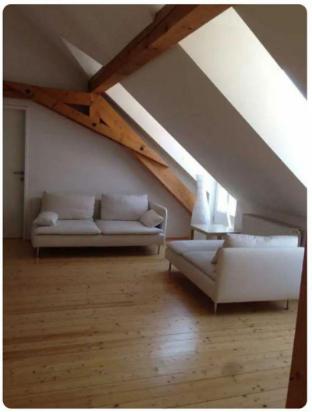 Charmant roof apartment with two separate bedrooms