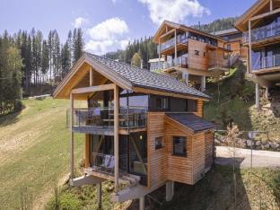 Nice chalet with balconies