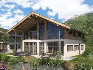 New chalet with garden and private sauna